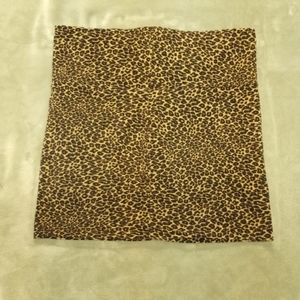Medium leopard mini skirt